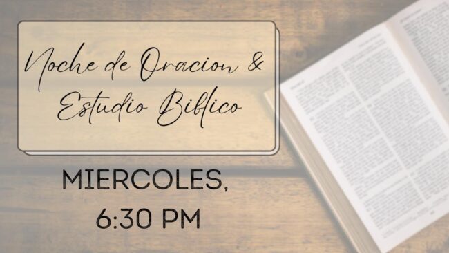 Iglesia Comunidad Cristiana de Tampa Miercoles Servicio de oracion